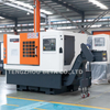 TCK6340S Small Metal Turning Horizontal CNC Lathe with Bar Feeder