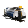 Hydraulic 4 Roller CNC Bending Rolling Machine For Metal Plate