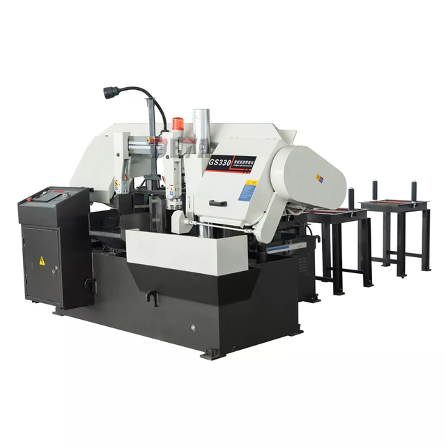 GS330 Automatic Horizontal Metal Cutting CNC Band Saw