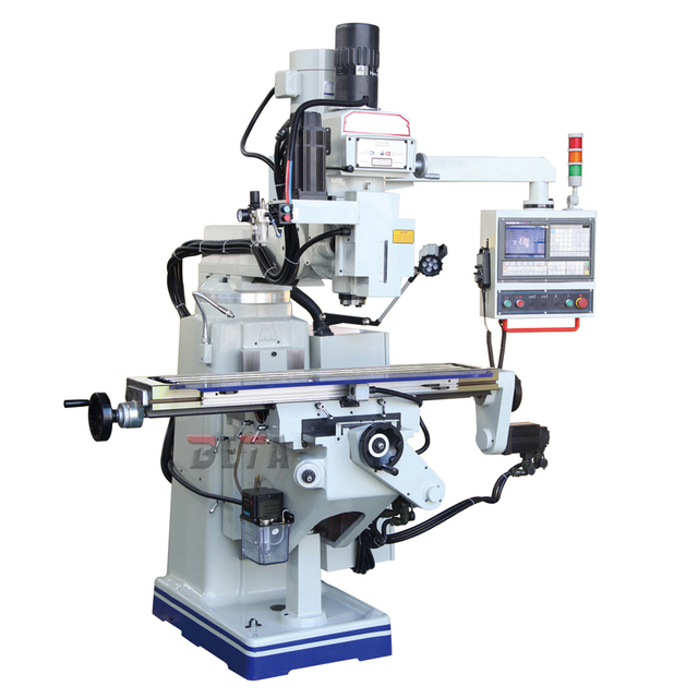 XK6325 Universal Turret Head Servo Motor CNC Milling Machine For Metal