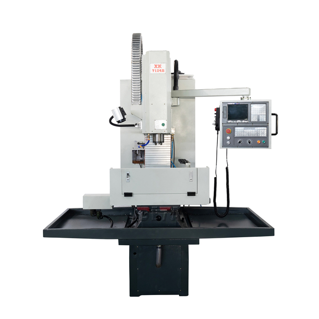 XK7124B High Speed New BT30 Spindle Vertical CNC Milling Machine