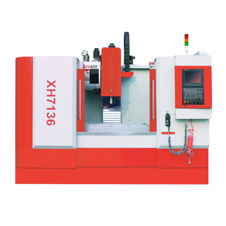 XH7136 Hardened Guideway 5.5kw BT40 Automatic CNC Milling Machine